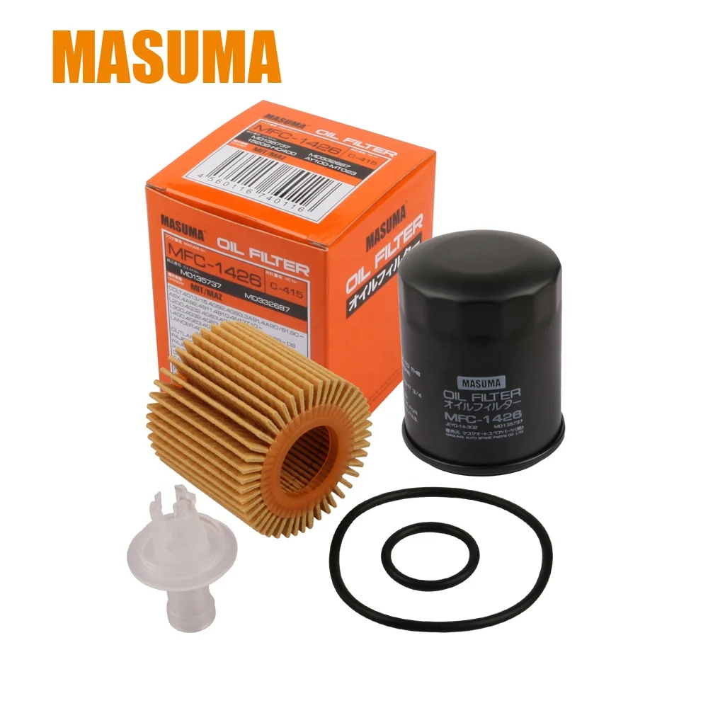 MFC-1233 Auto Filters Series vehicle cars auto parts oil filters 15208-43G00 15208-43G0A 15208-7F400 15208-7F40A