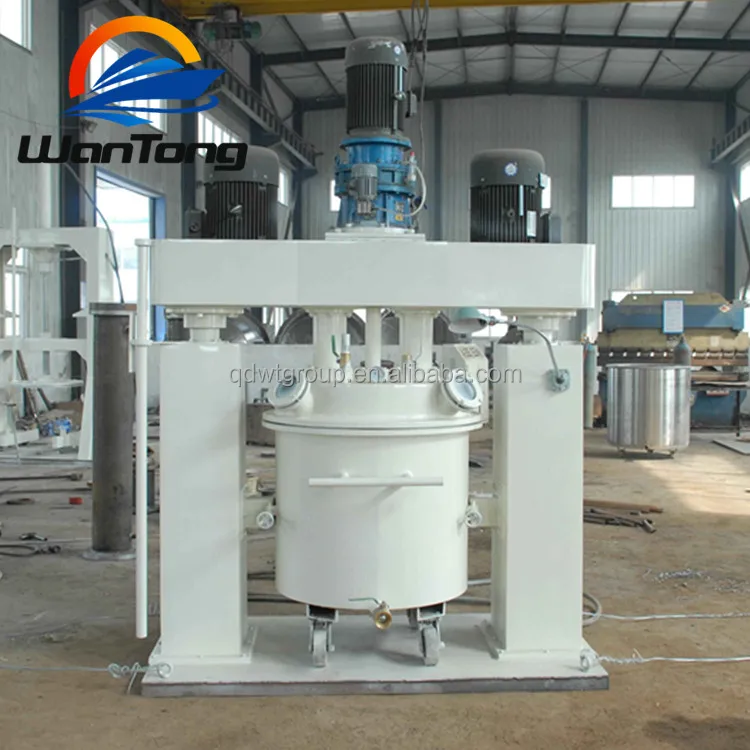 Dual shaft planetary butterfly dispersing mixer 500L