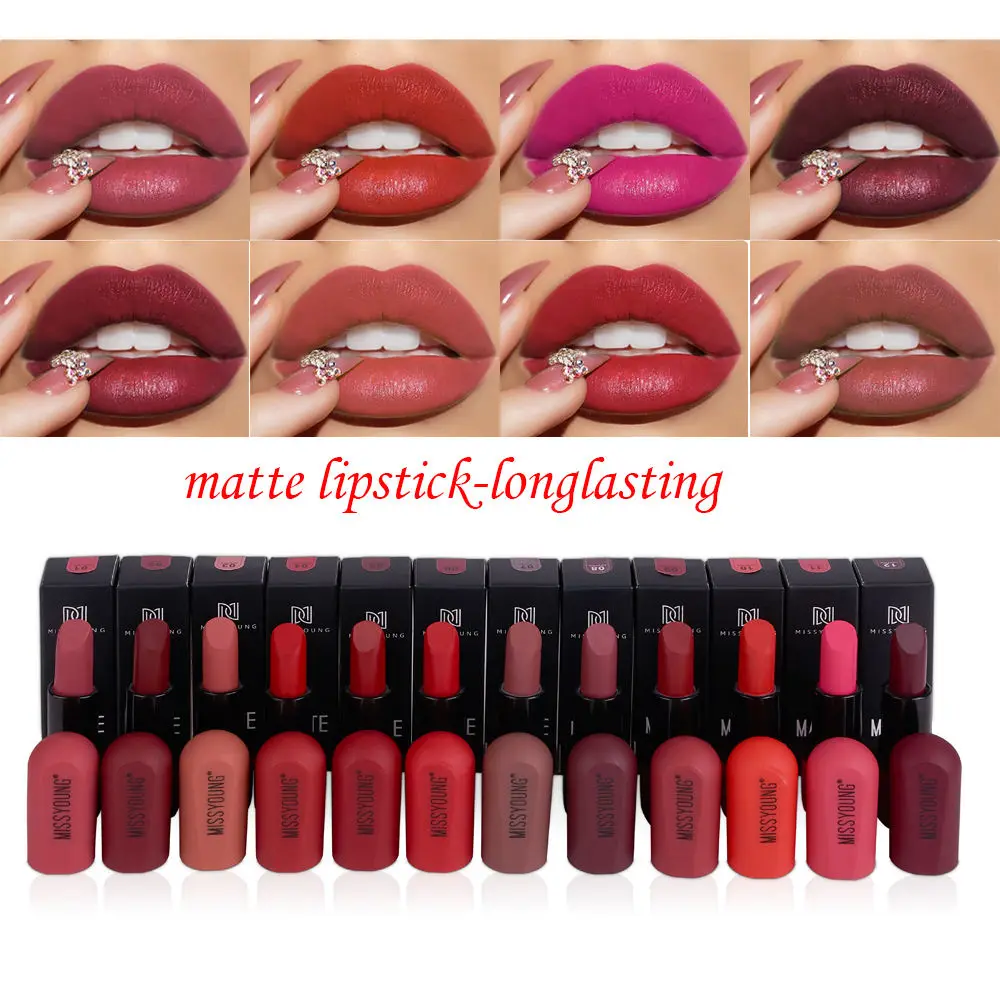 Red Lipstick Private Label Lipstick Box Lip Gloss Tubes With Custom Packaging