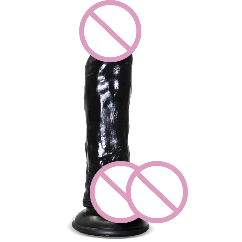 Top Selling 7 Inch Huge Realistic Dildos for Men Women, Elastic PVC Dildo Artificial Penis with Suction Cup