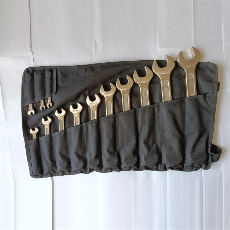 SFREYA Non Sparking Non Magnetic Beryllium Copper Tools Aluminum Bronze Tools Combination Wrench Set