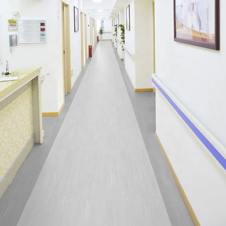 Factory Price Free Of Heavy Metals Floor Linoleum For University  pvc floor wood style vinyl
