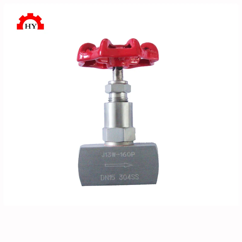 SS304 custom stainless steel SS316 internal thread needle valve medium pressure NPT BSP G