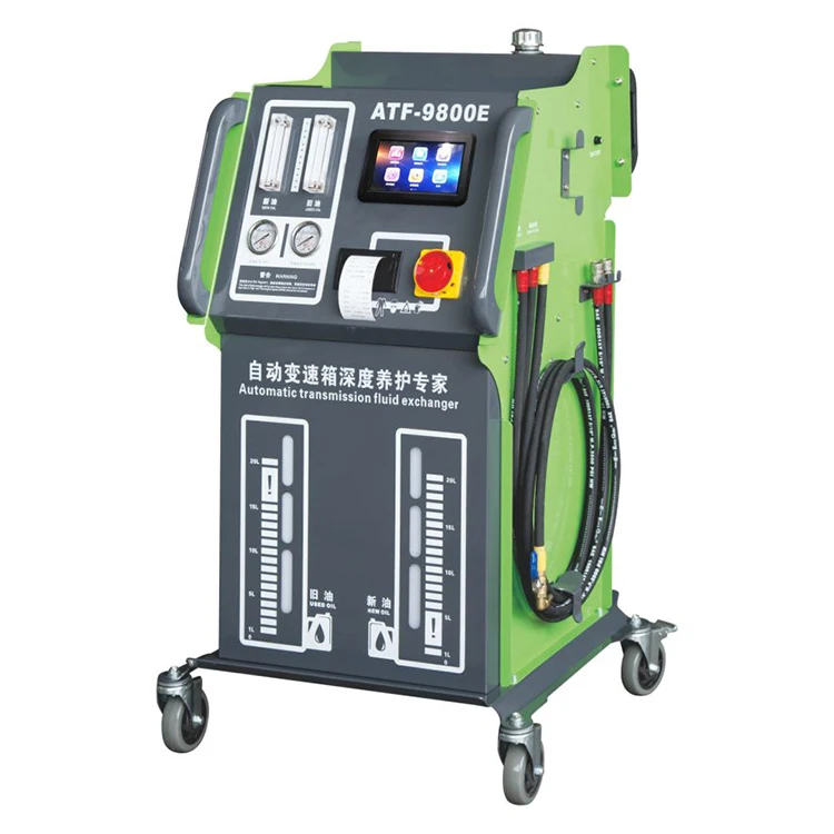 ATF-9800E Automatic Transmission Fluid Exchanger with WIFI/USB/ Ethernet car engine oil change machine