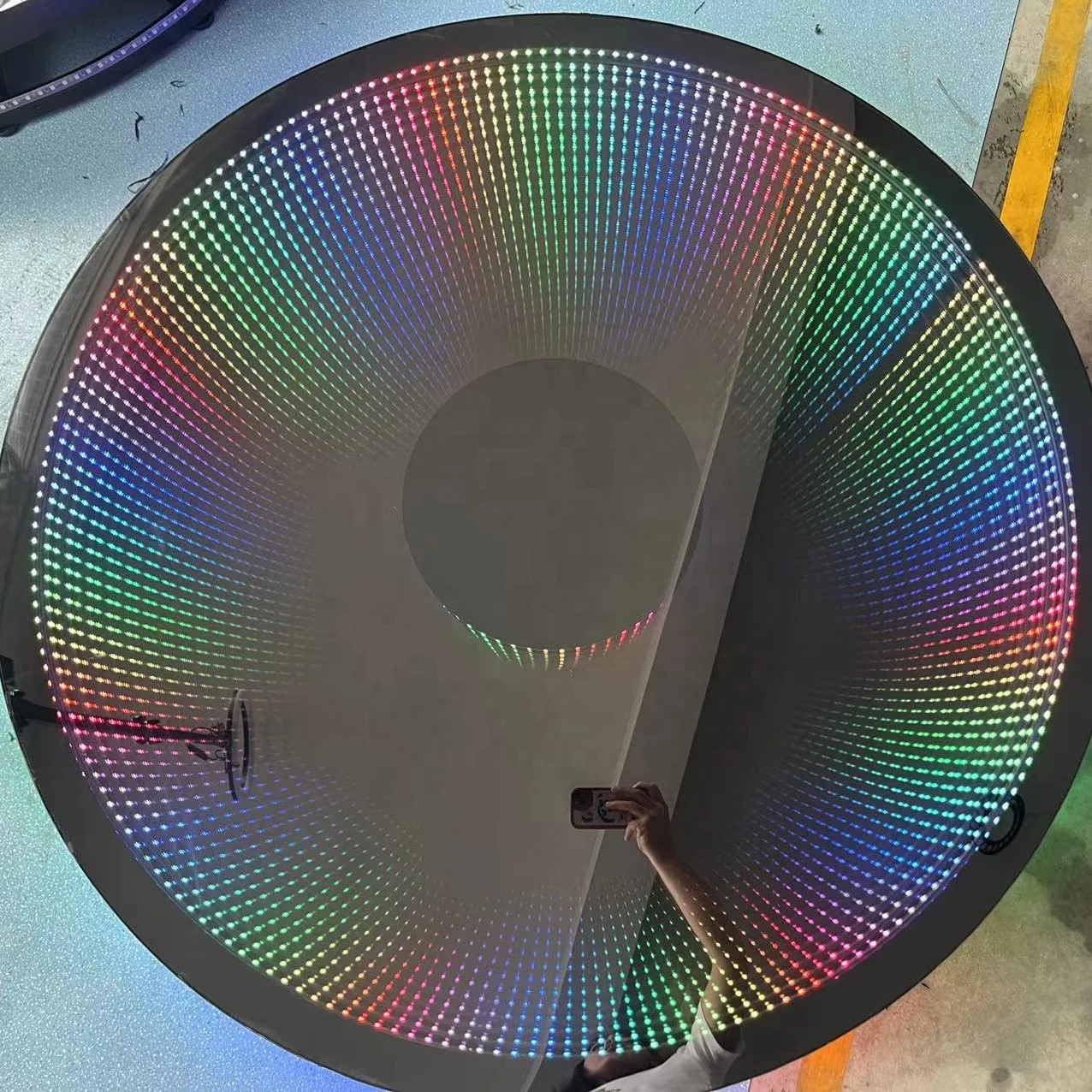 100cm 6 People 360 Degree Video Photo Booth 360 Photo Booth Automatic 360 Degree Camera ipad Phone Photography