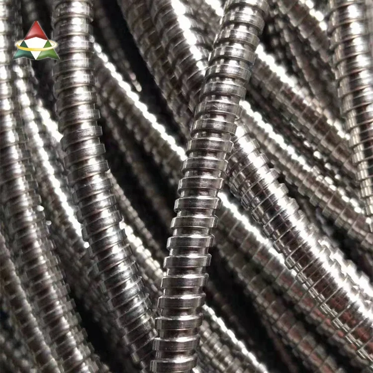 SS Interlock 304 corrugated stainless steel tube