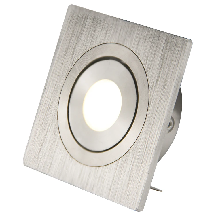  Квадратная тонкая светодиодная мебель кухонный шкаф Multi CCT Puck Mini Light
