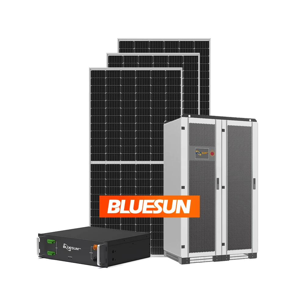 Bluesun high quality  large scale customizable wholesale hybrid  system 200kw 250kw 300kw cost