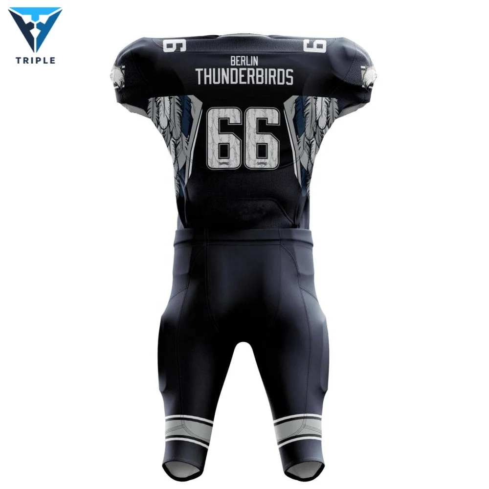 Оптовая продажа, Классическая американская футбольная форма на заказ, Высококачественная снасть, саржа, американская футбольная майка