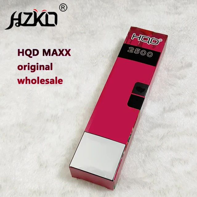 Оптовая продажа, Лидер продаж, набор для вейпа разных цветов 2500F, оригинальный HQD MAXX, быстрая доставка, пустой
