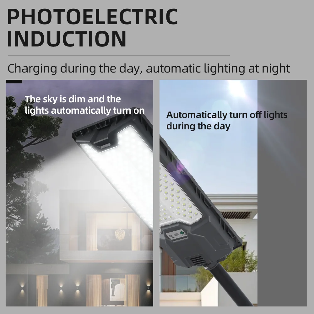 Dingdian LED 800W Smart Solar Street Light Solar Lights Waterproof IP67 Outdoor Garden LED Solar Street Light With Remote