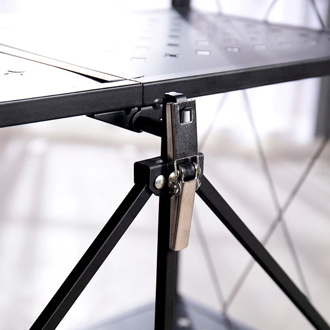 Collapsible stainless steel oven rack microwave oven cookware kitchen utensils grocery storage rack for household