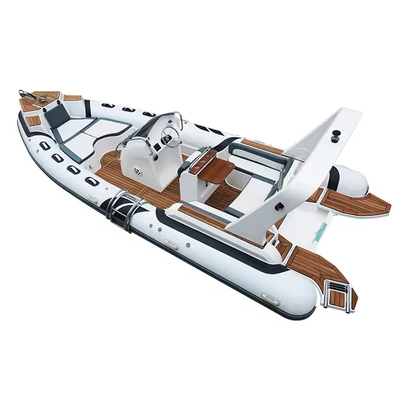 23ft  13 people RIB700 Hypalon PVC rubber boat yacht luxury