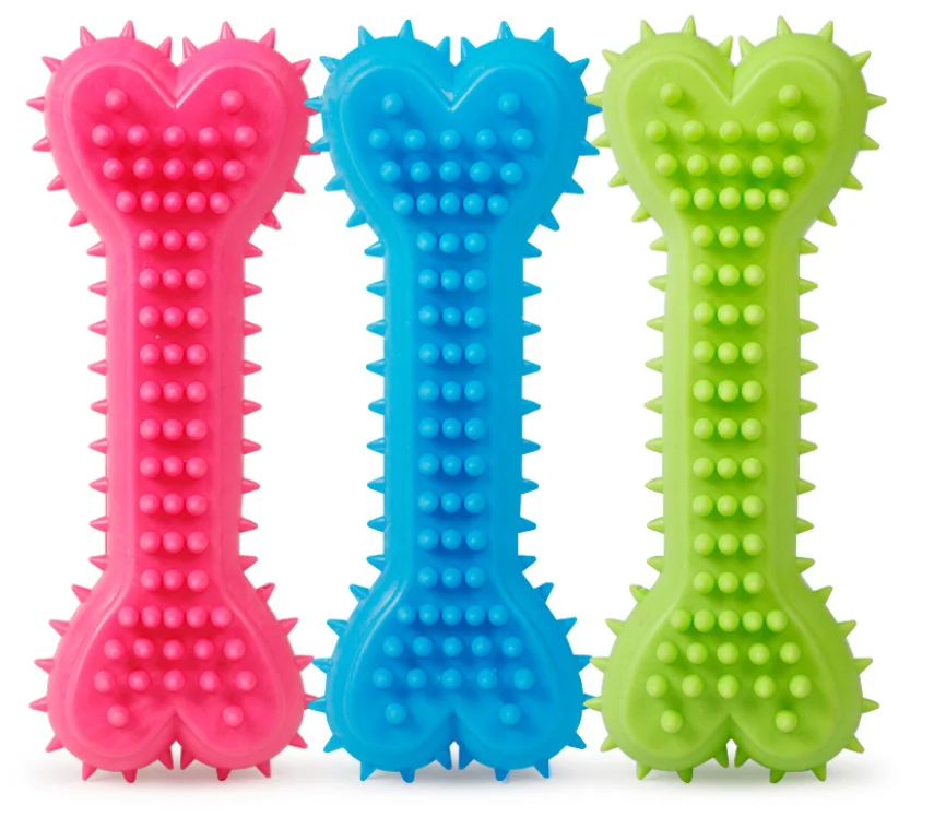 
 Жевательная резинка для собак, жевательная резинка для чистки зубов, жевательная игрушка случайного цвета для собак, кошек, щенков, тренировочная игрушка  