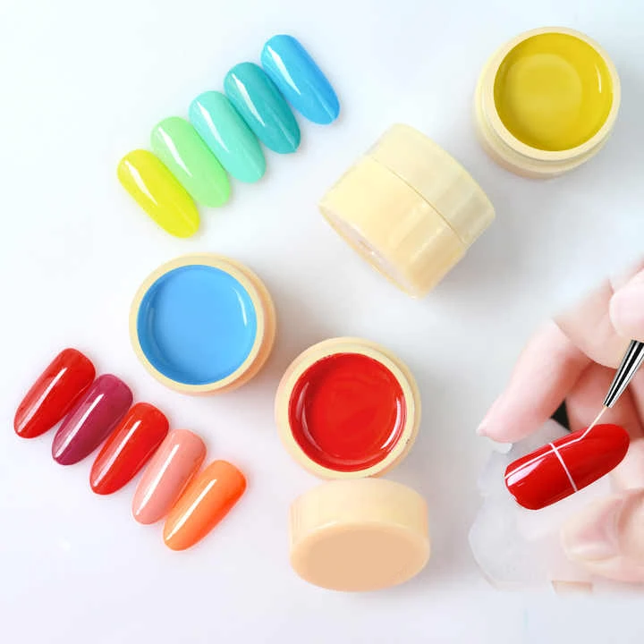 RONIKI Wholesale OEM Self Leveling Nail Gel UV LED Extending French White Pink Clear Enhancement Gel Nail Polish