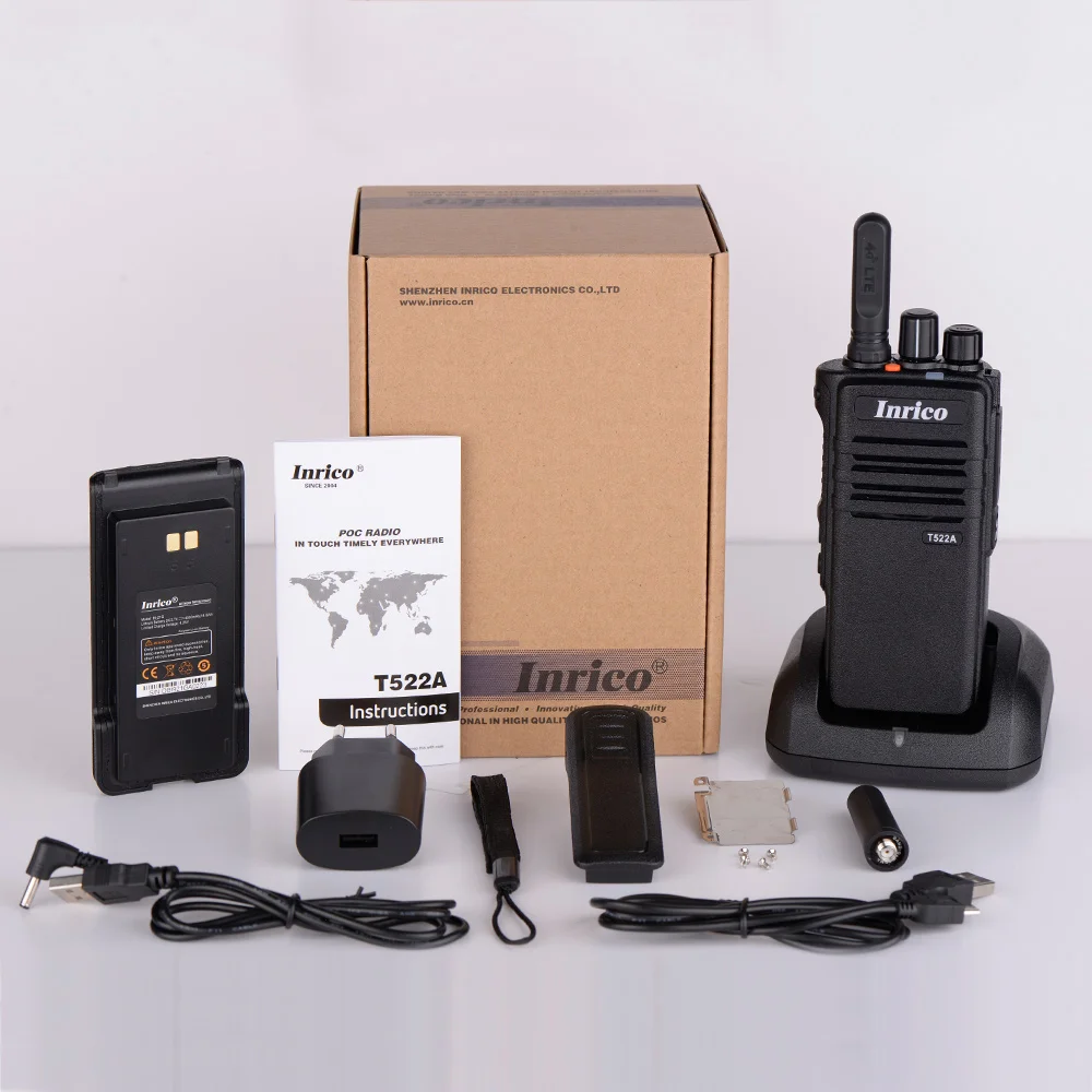 Inrico T522A классическое военное качество 4g LTE рация GSM WCDMA портативное сетевое