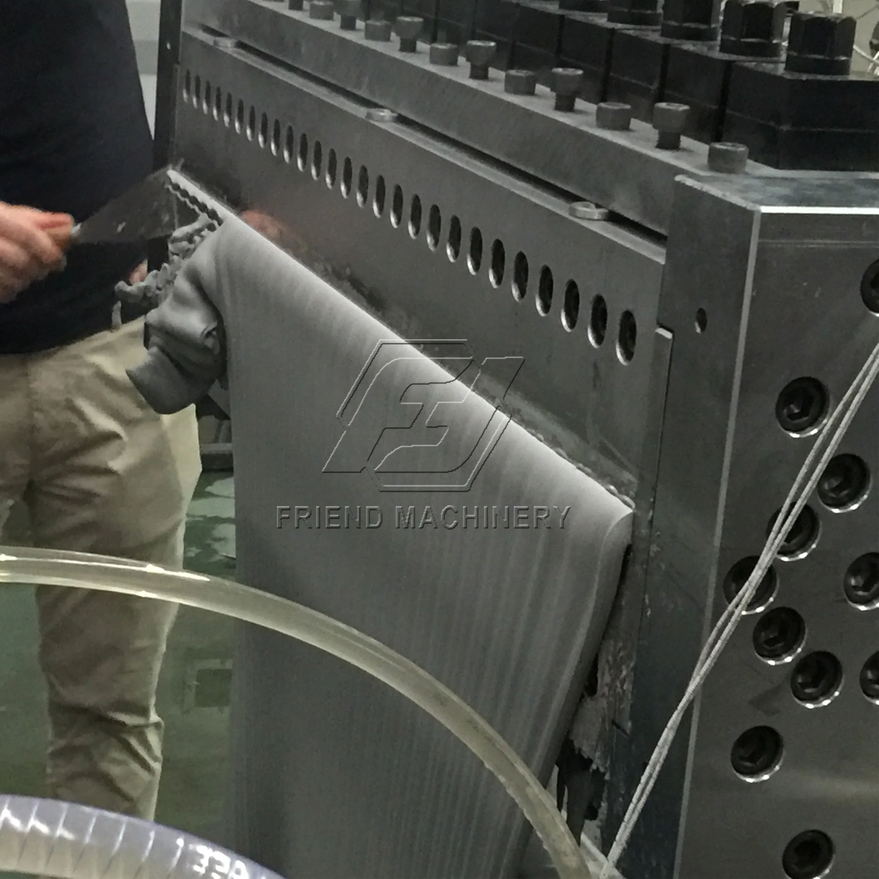 Construction board Plastic PP hollow formwork/shuttering/template board making machine for concrete