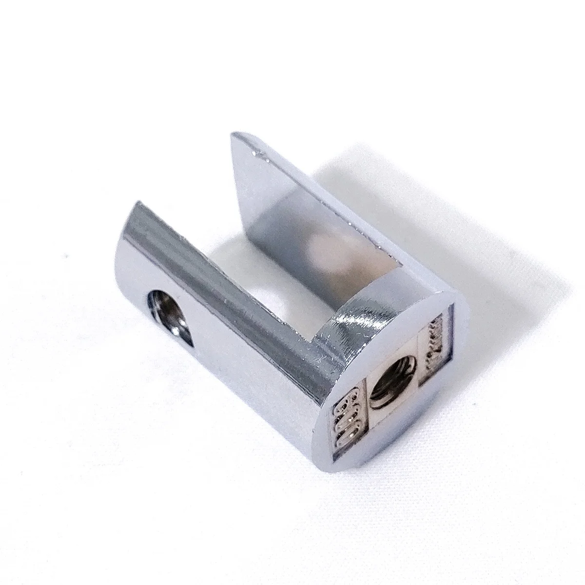 Hardware Glass Panel Fixing Clips Glass Holder Cabinet Shelf Bracket Clips Glass Clamp