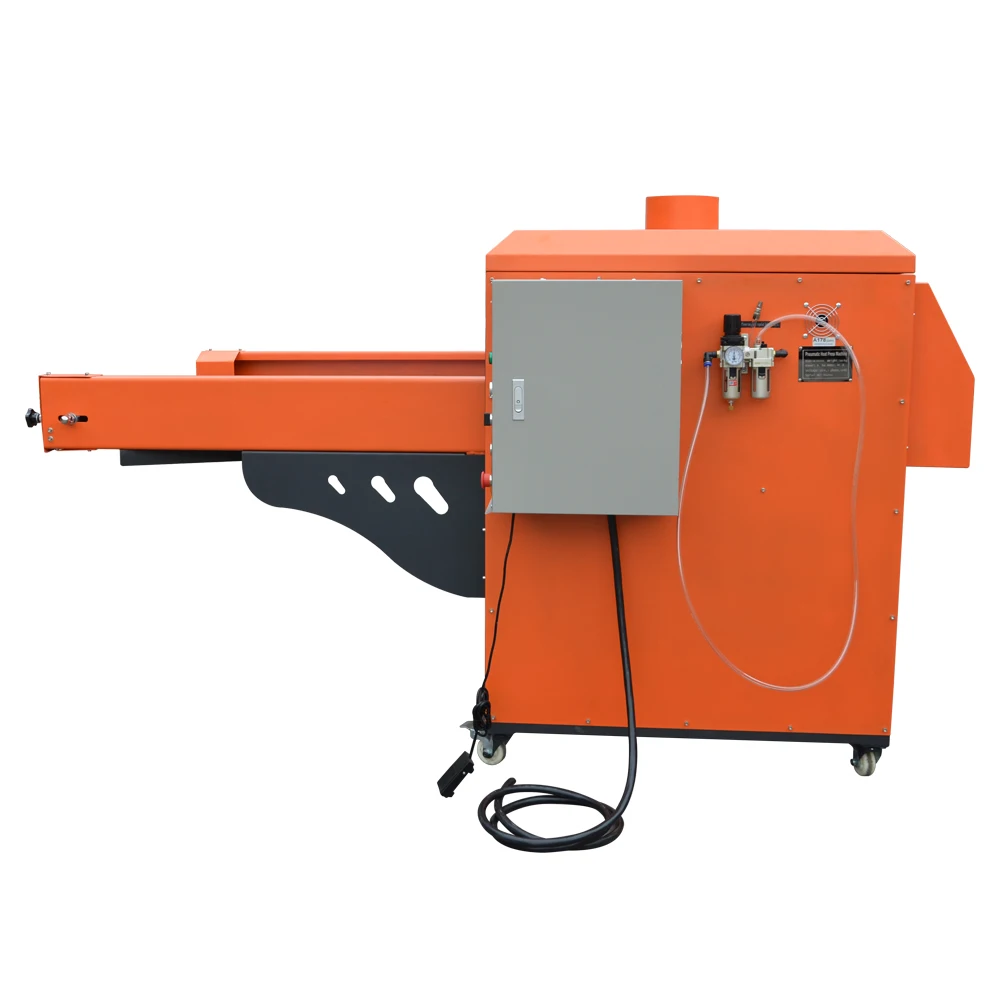 Large Format High Pressure Pneumatic Auto Double Working Stations Sublimation Heat Press Machine for T- Shirt Printing