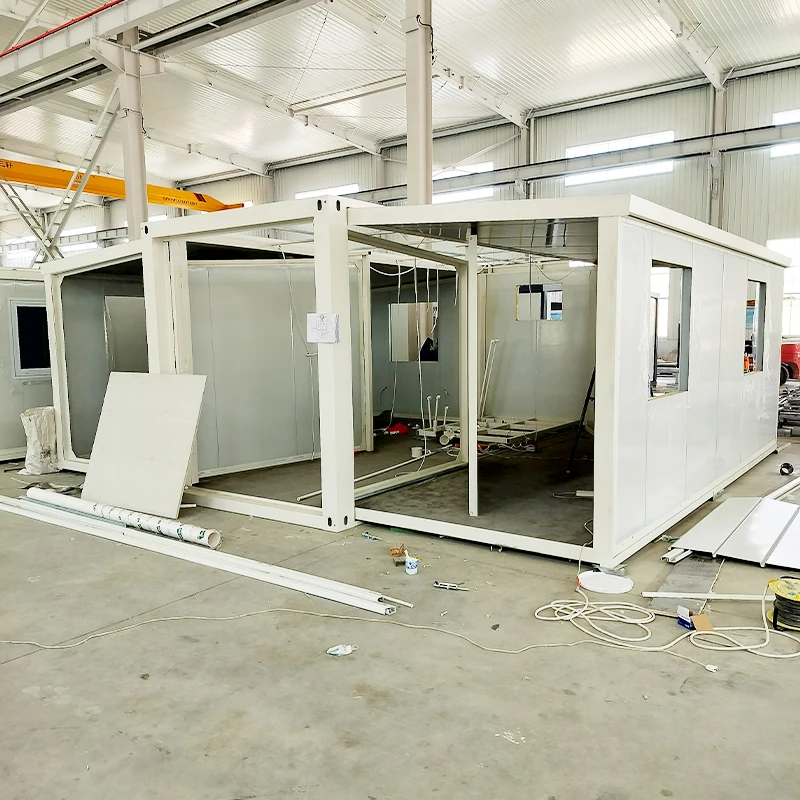 2024 USA Standard Expandable 20Ft 40Ft Prefabricated Container Living House Fast Build Steel Structure