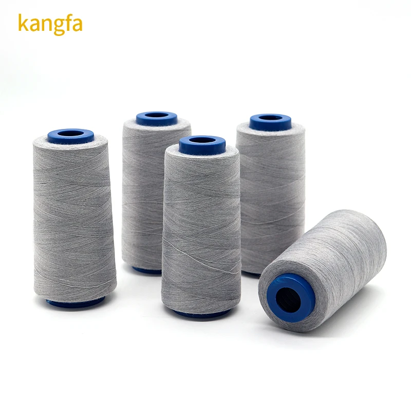 Good Quality and Factory Wholesale Carbon 40s/2 conductive thread stock a lot sylon textile