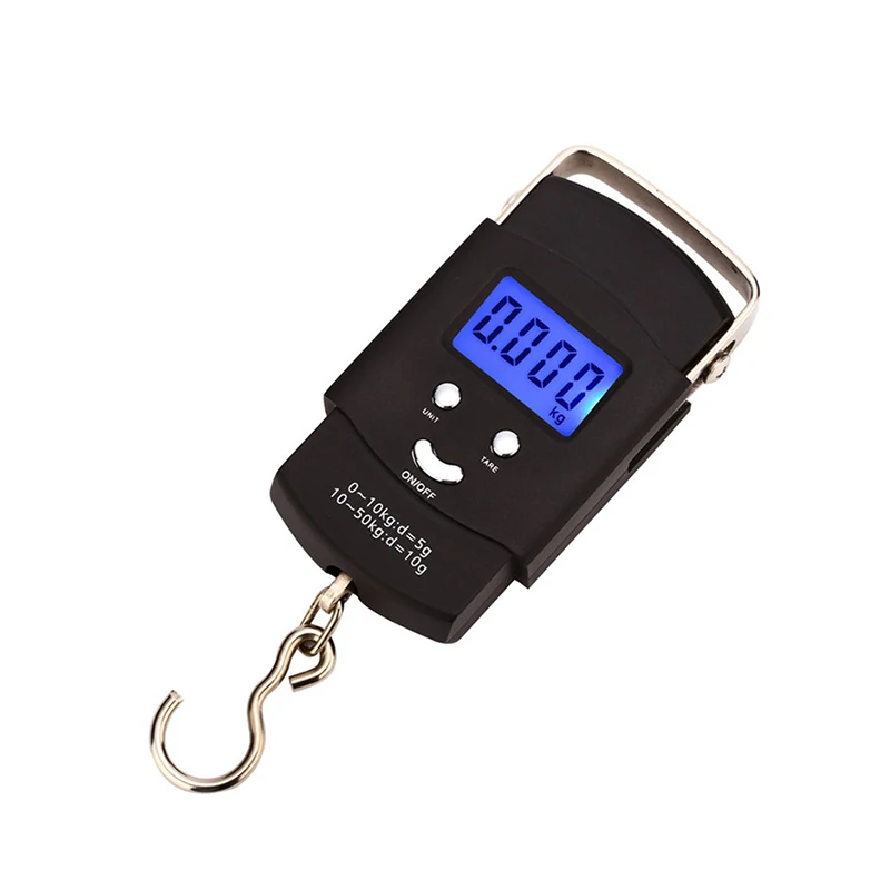 
Electronic Postal Balance With Ruler Lcd Backlit Digital Fish Weighing Fishing Scale 