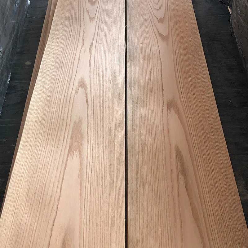 Factory sales of red oak veneer  natural solid wood veneer corrosion-resistant furniture decoration veneer