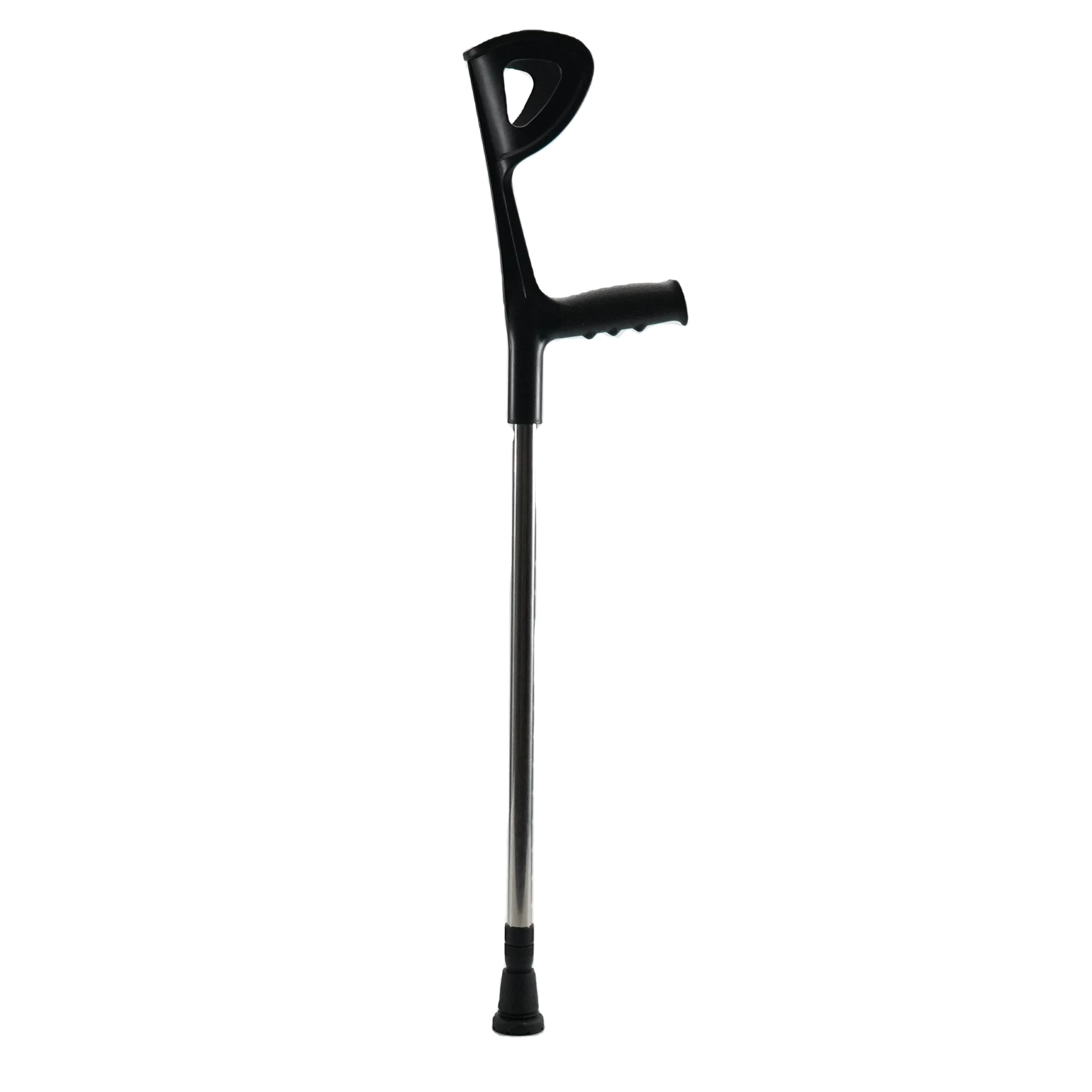 Aluminium Alloy Elbow Crutch for Elderly and Disabled No-Slip Foot Lightweight Walking Stick Convenient Walking Aid Cane