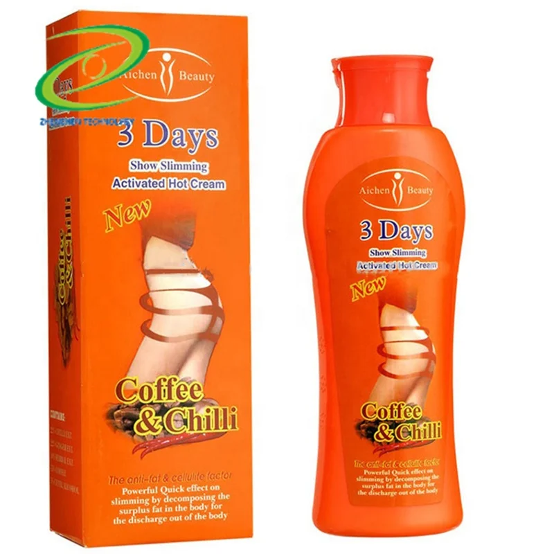 Aichun Beauty Women Best 3Day Slimming Cream Ginger Green Tea Slimming Cream Fat Burning Weight Loss Chili Coffee Cream Slimming