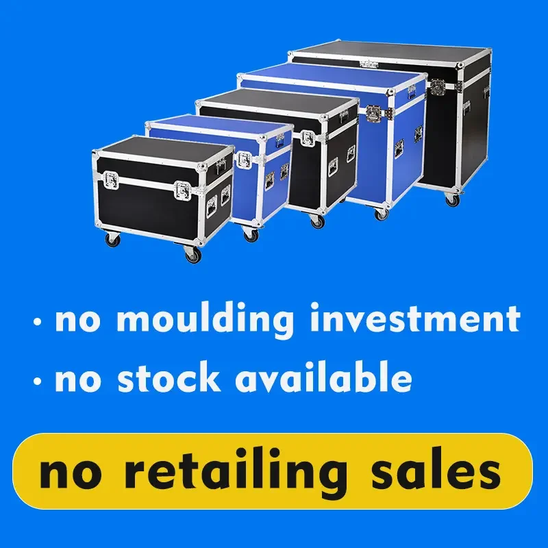 LCD TV aluminum  case Film broadcasting flight case toolbox case with honeycomb panel