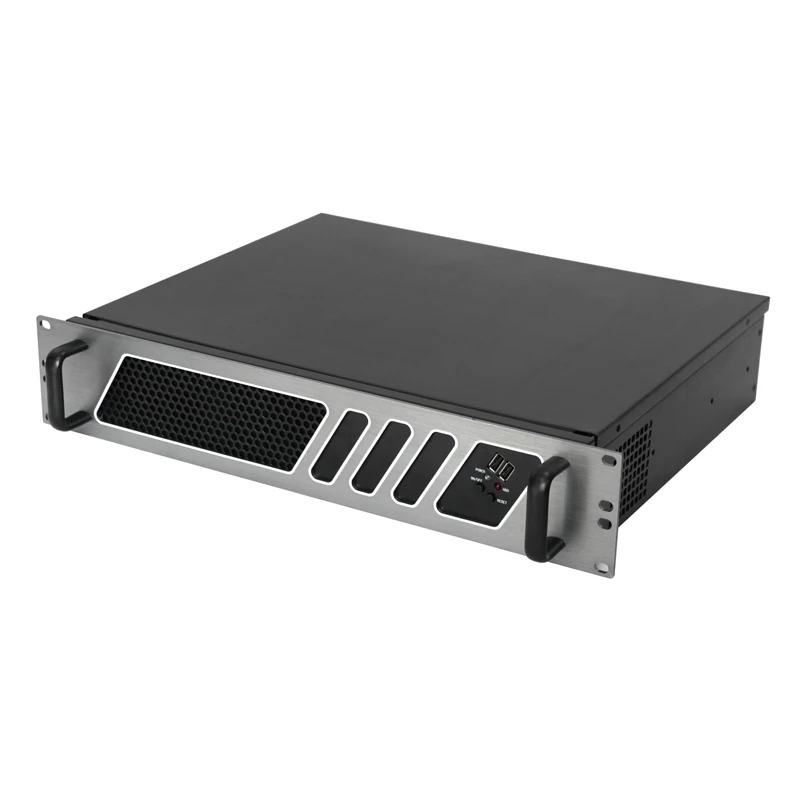  Хорошее количество 2u алюминиевая настраиваемая рама для сервера Micro ATX с охлаждающими