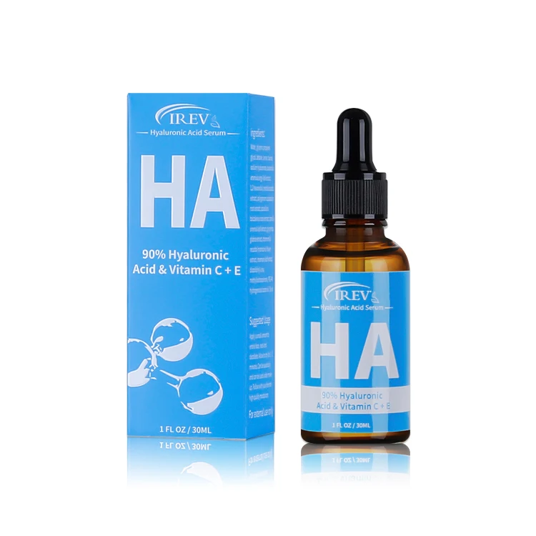 Private Label Anti Aging Hyaluronic Acid Serum Skin Care Whitening Esencias Vitamin C E Serum for face