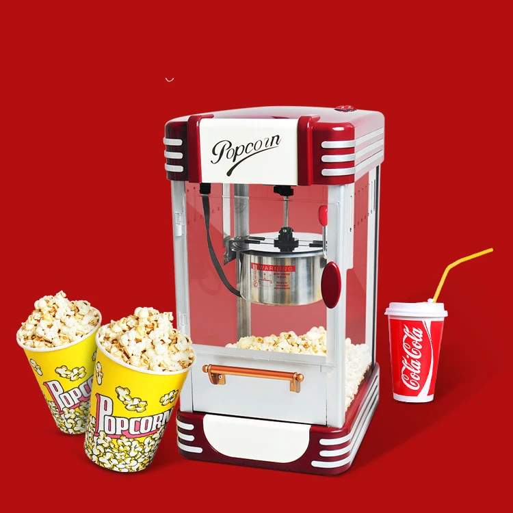 Electric Movie commercial machine industrial home vending industrial hot air OEM automatic popcorn Maker
