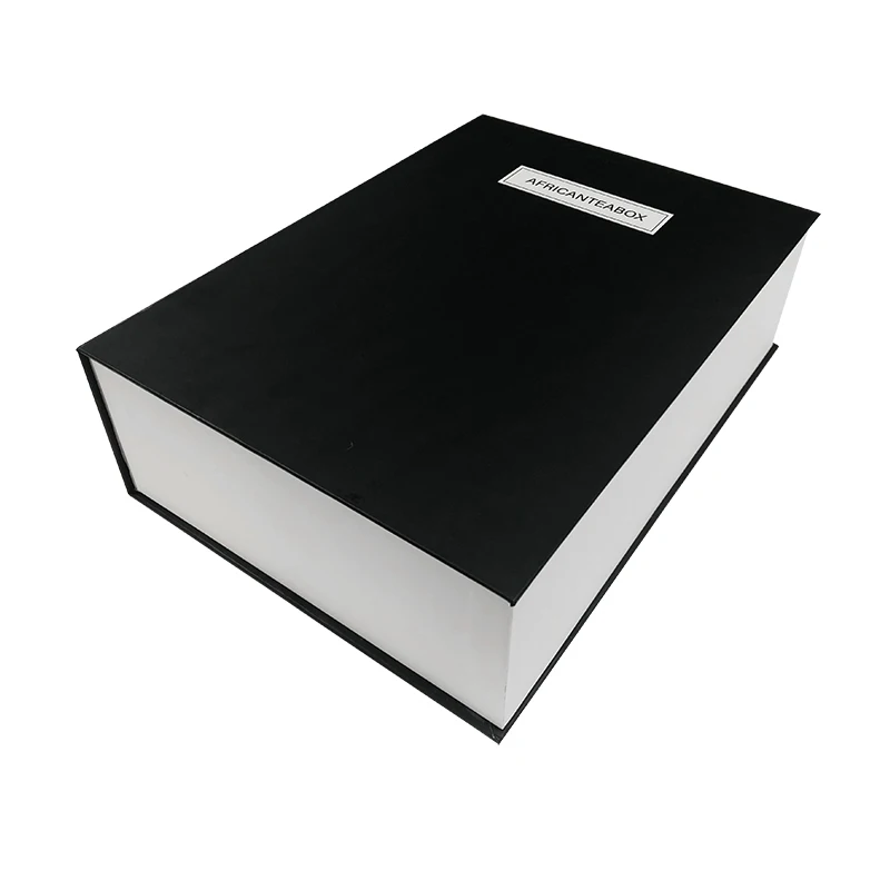 Custom Luxury Book Shaped Packaging Cardboard Box Wholesale Paper Gift With Magnet Closure for Photo Frame Boxes