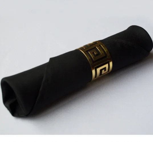 Sky Blue Restaurant Hotel Napkins Polyester Table Napkin Plain Dinner Table Napkins