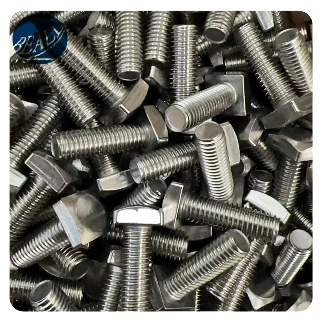 Factory price Carbon Steel Stainless Steel Square Thread M8 Bolt Flat Square Head Bolt