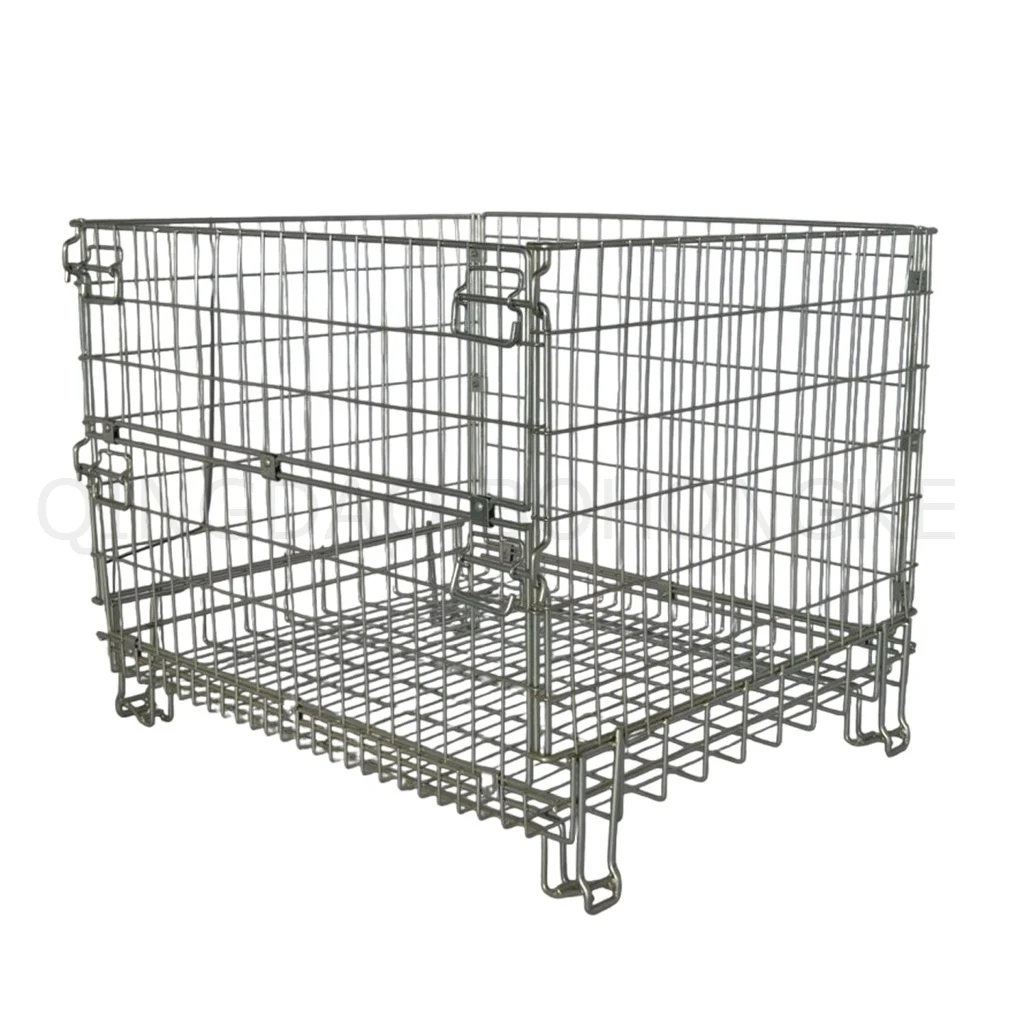 BHK40 популярная металлическая проволочная сетка контейнер для хранения клетка из проволочной сетки контейнер высокого качества