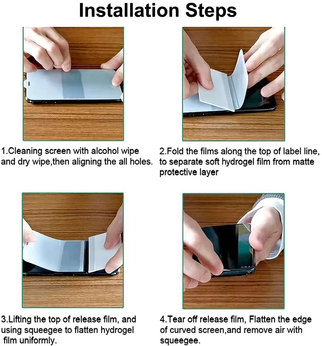 Hydrogel Film Compatible for HUAWEI Mate30pro Mate20pro hydrogel Screen Protector TPU Soft Full Cover screen protector