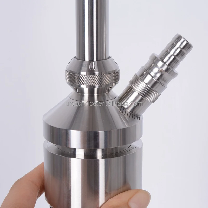 Hot Germany shesha pro x Hookah German Stainless Steel Shisha SS Hookahs High Quality Chicha Smoke