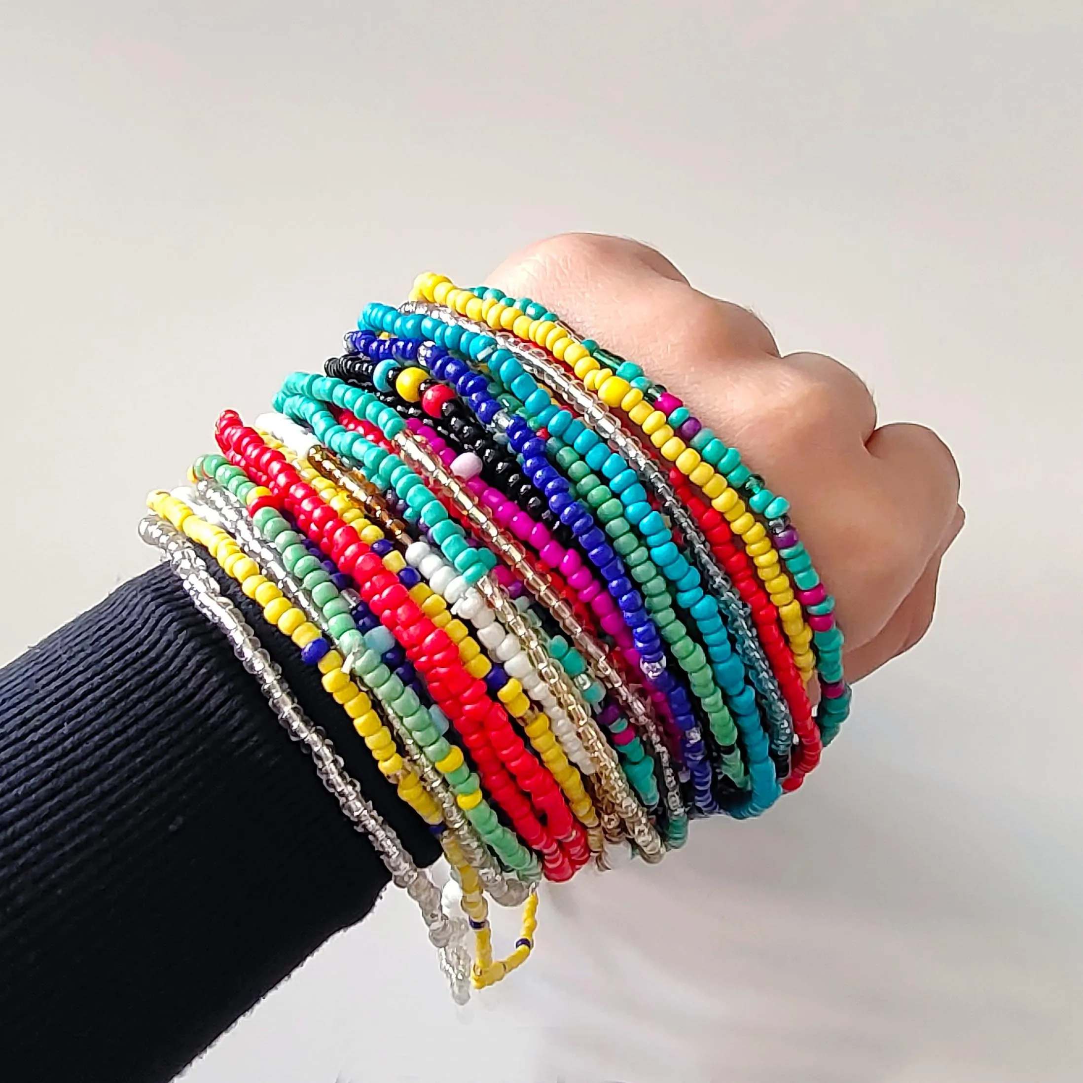 cotton thread string tie on flat adjustable waist beads bulk tie on cotton free shipping colored waist chain body jewerly