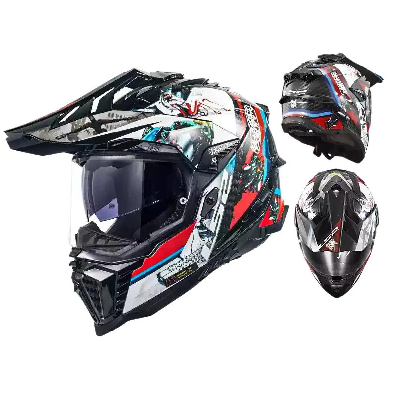 LS2 MX701 китайский Кот мини мотоциклетные шлемы из углеродного волокна шлем