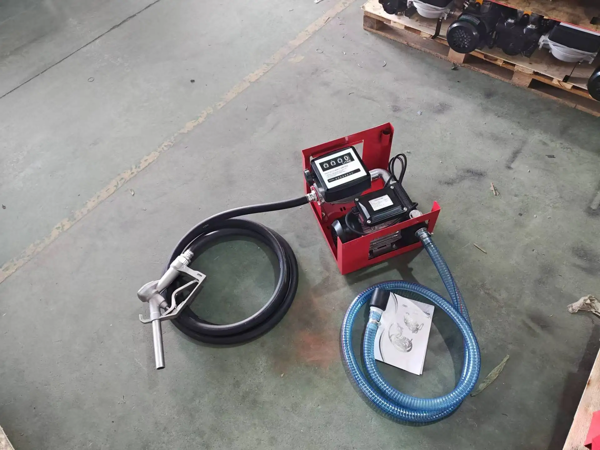 High quality electric fuel transfer pump 12/24v gasoline fuel pump car oil manual transfer pump