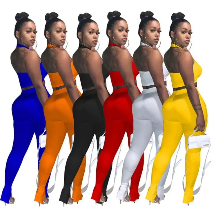 Горячая Распродажа, Модный летний сексуальный спортивный короткий топ, повседневный Женский комплект из двух предметов, женская одежда, комплекты для бега