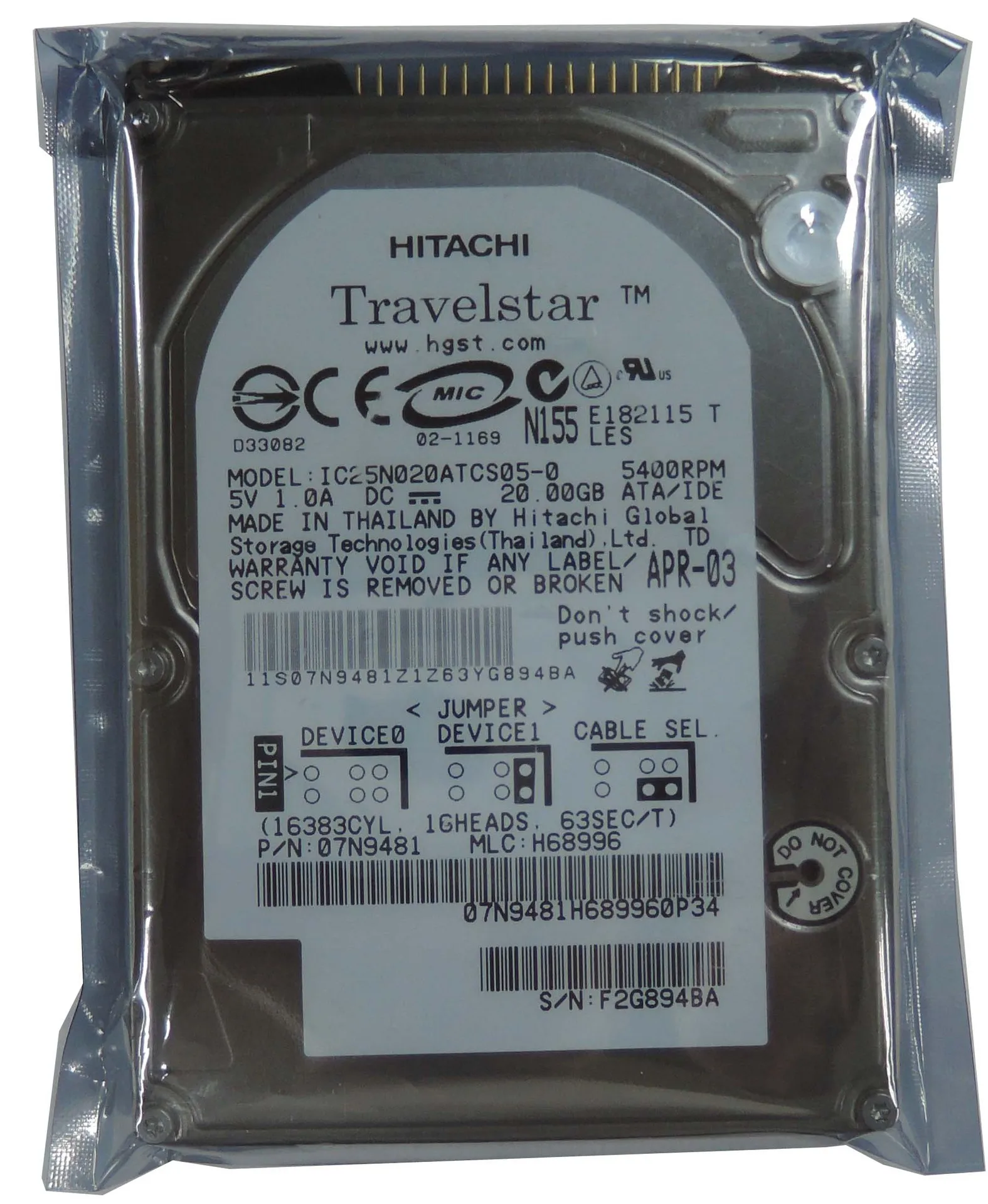 HDS 5541890-A HDU-700-300J CMSS VSP Storage 300G 10K SAS 2.5 Server HDD