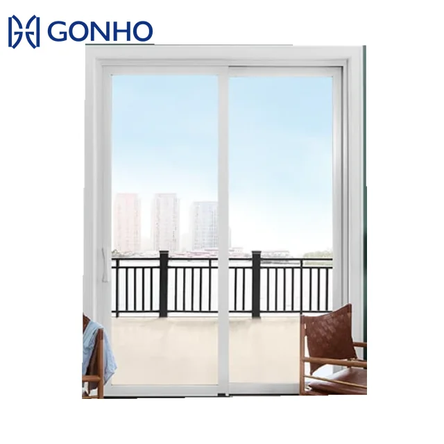 GONHO most popular durable Florida Approval automatic fiber sliding door japan panels sliding glass patio door