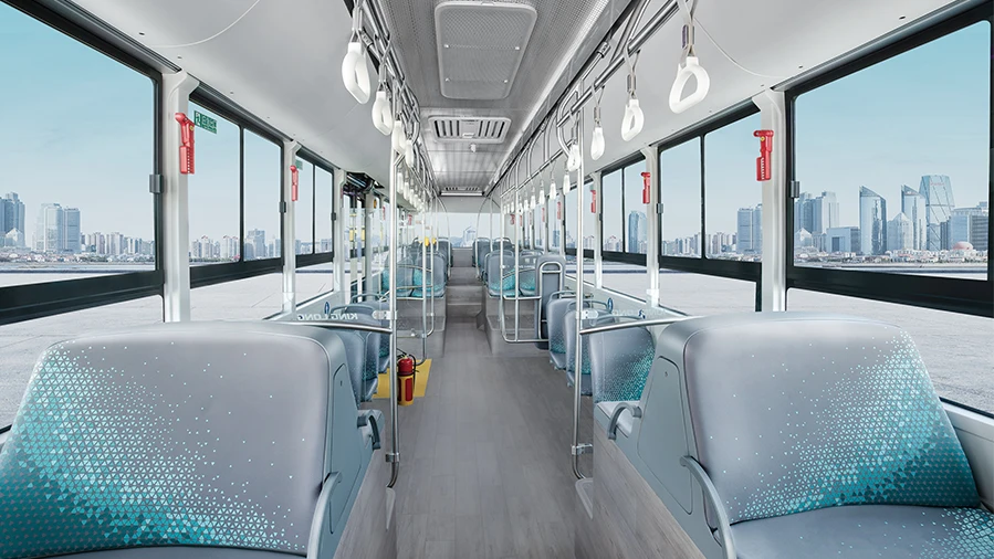 KingLong City Light XMQ6125AGBEVL1 Sightseeing Bus Comfortable RHD Pure EV Electric City Bus