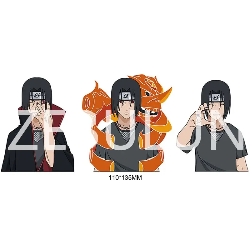 Custom Stickers Waterproof Narutos Madara Stickers Anime Lenticular 3D Motion Sticker for Car Laptop Refrigerator
