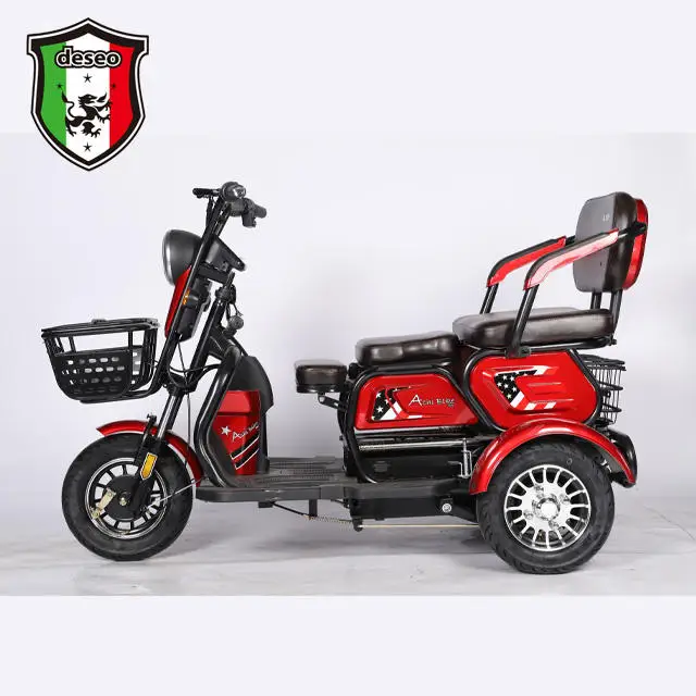 Customized high performance color 501 800w moto electric tricycle cargecarryon