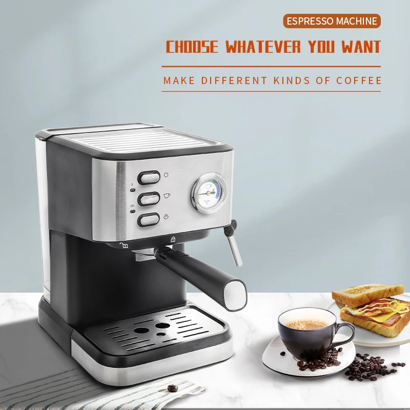 New Automatic smart touch screen 3 in 1 Drip Coffee Machine commercial small light weight espresso coffee maker with outer bag