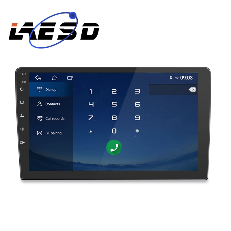 LAESD car player 7 inch 2 din fm stereo gps android touch screens radio for car